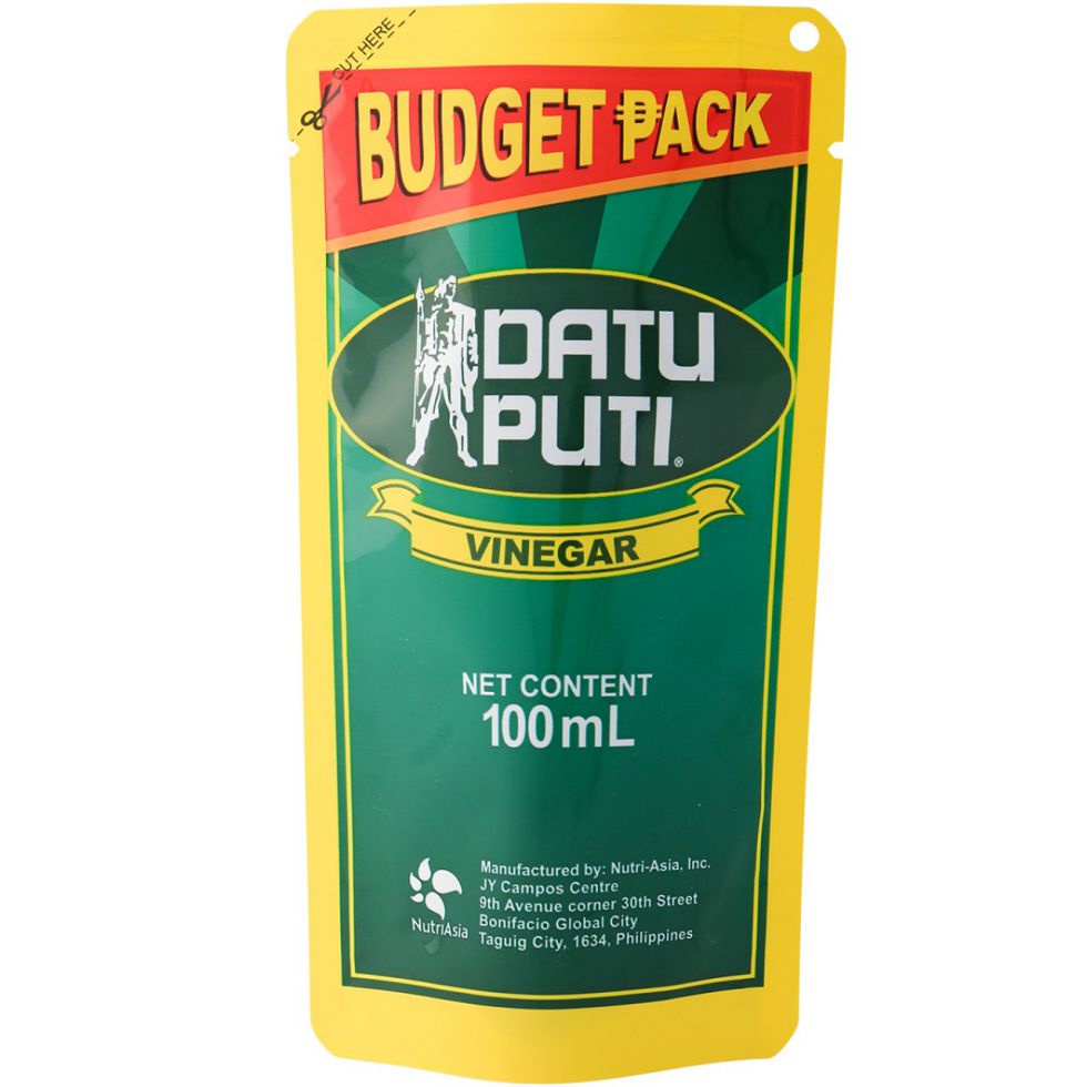 Datu Puti Vinegar 100Ml Stand Up Pouch Shopee Philippines