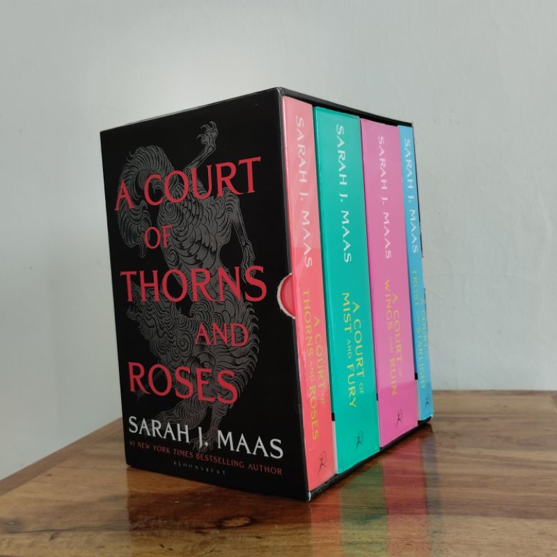 A Court of Thorns and Roses Series (ACOTAR) by Sarah J. Maas BOXED SET ...