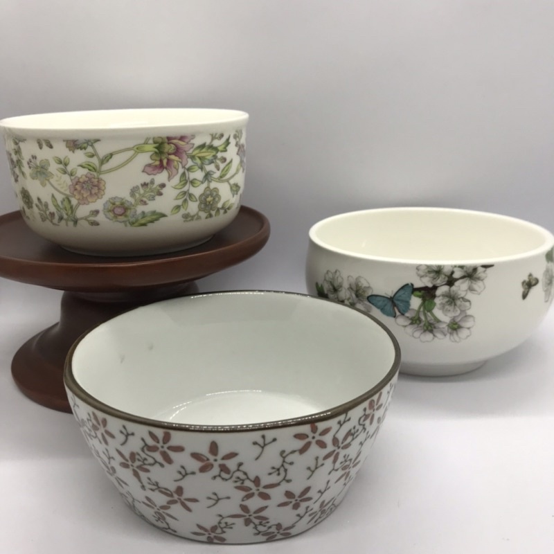 Assorted Porcelain, Fine Bone China Bowls Floral Design | Shopee ...