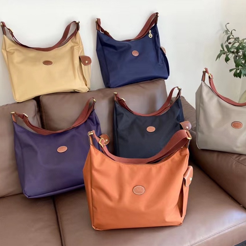 Longchamp nylon hot sale hobo bag