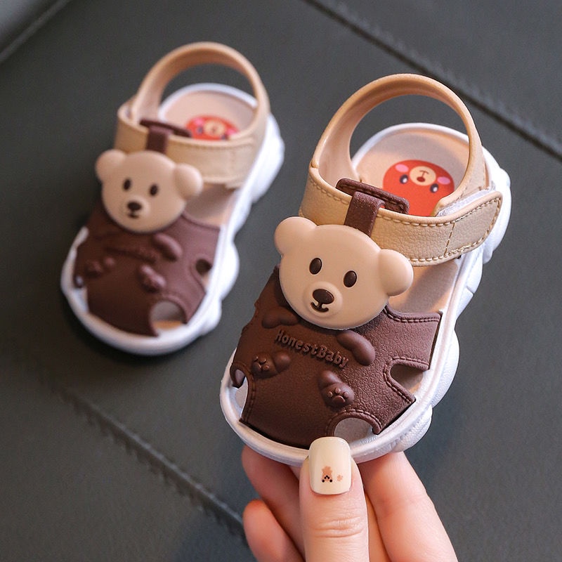 Children Rubber Sandals New Style Baotou Summer Male Female Baby 1