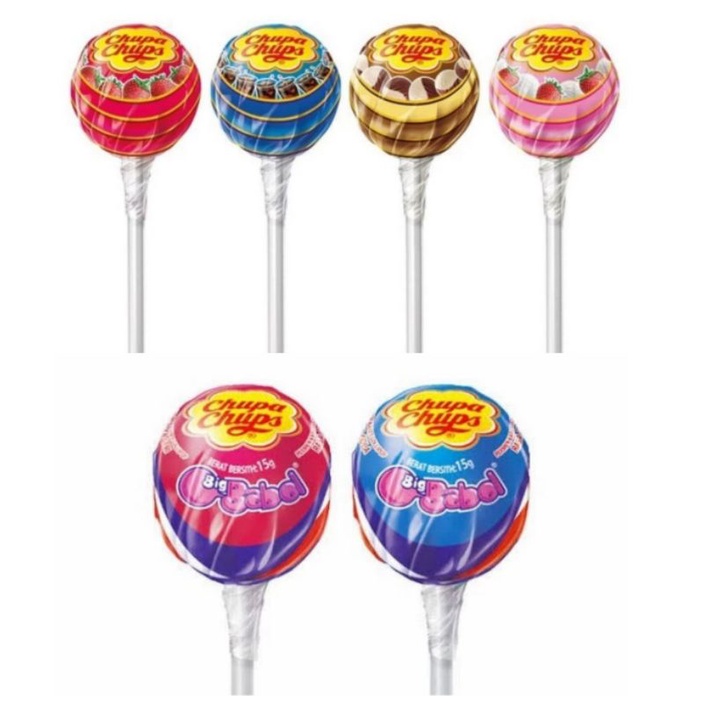 Chupa Chups Lollipop Candy Assorted Flavors 15g Per Stick | Shopee ...