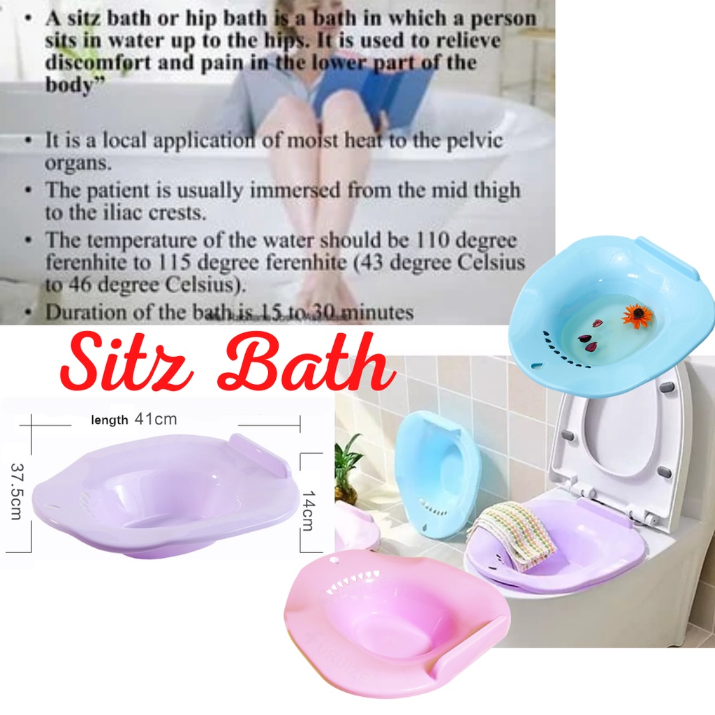 Sitz Bath Treat Hemorrhoids Toilet / Sitz Bath Basin / Sitz Bath Soak