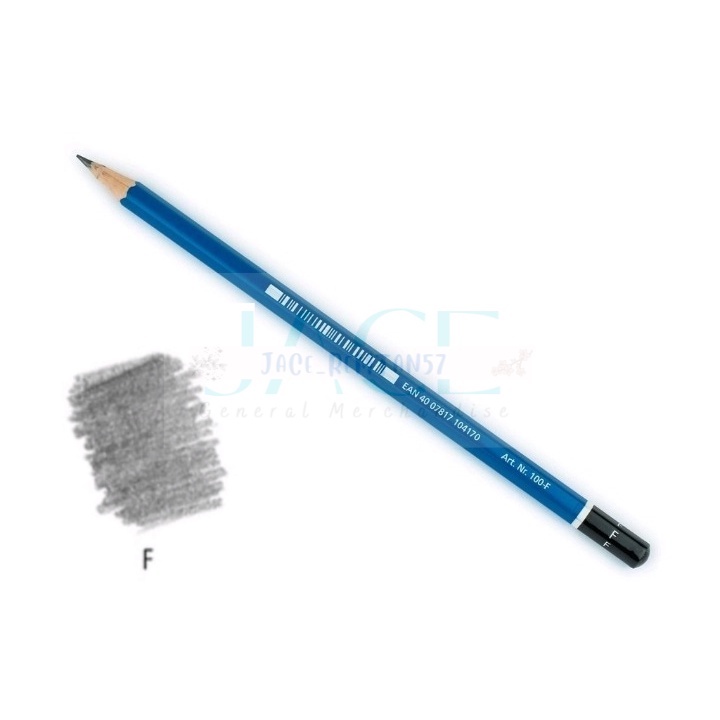 Staedtler Mars Lumograph Pencil Graphite [ F, B, 2B, 3B, 4B, 7B, 8B, H ...