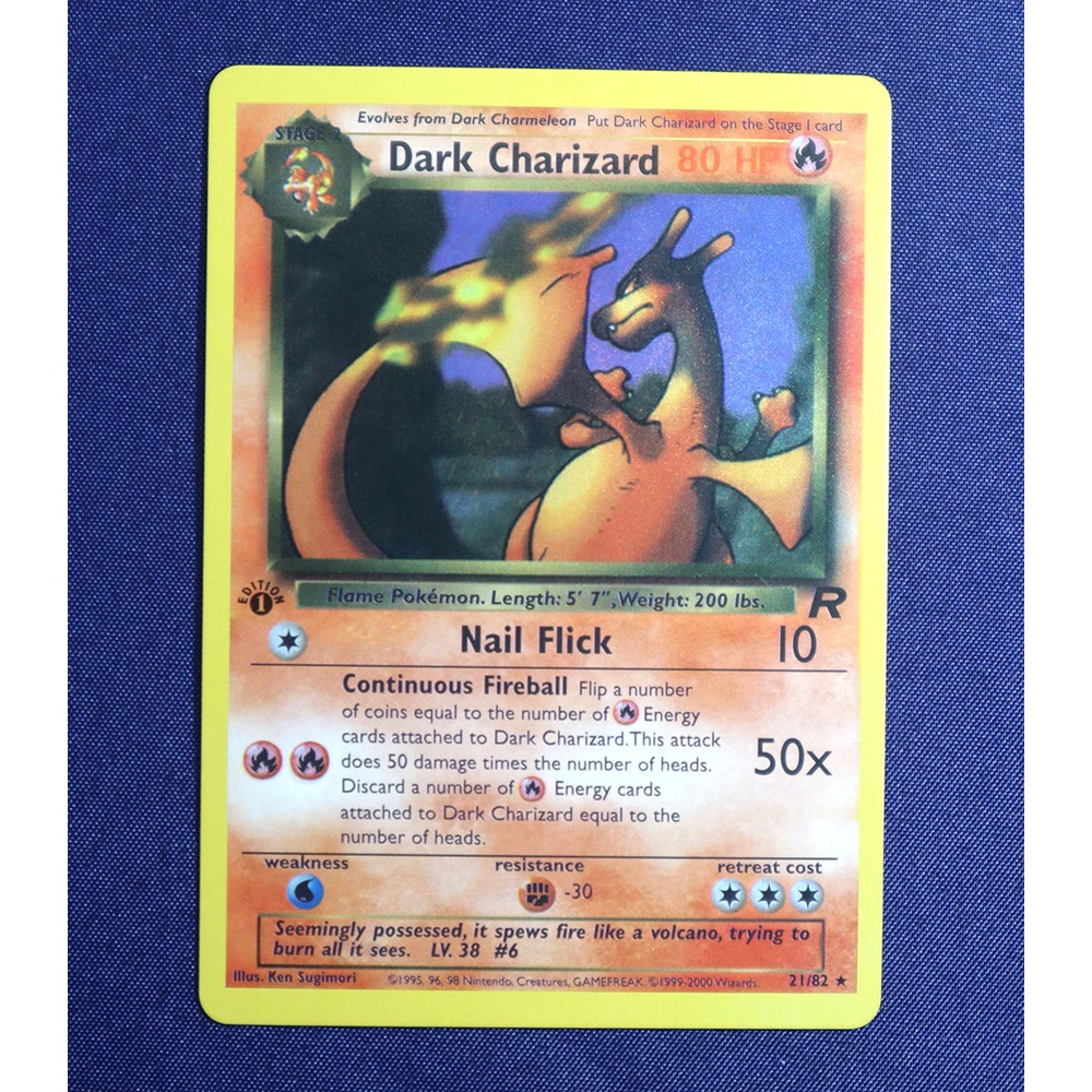 Pokmon Card 1st Edition Base Set Foil Flash Cards Dark Charizard Alakazam  Venusaur Mewtwo Classic G | Shopee Philippines