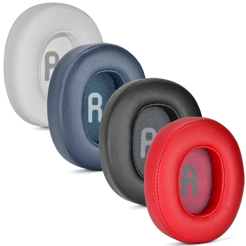 Ersatz-Ohrpolster Für JBL Tune 700BT / 710BT / 750BT – Protein-Leder & Memory-Schaum (schwarz/weiß/blau)