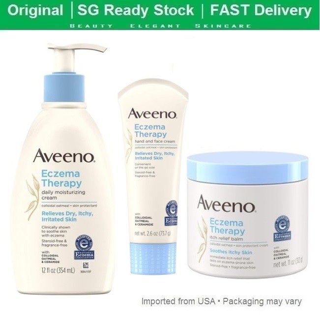 Aveeno Eczema Therapy Daily Soothing Body Cream For Dry And Itchy