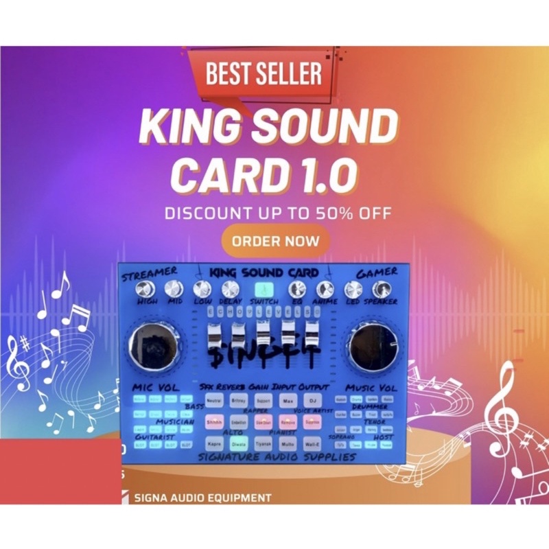King Sound Card 1.0 Original Shopee Philippines