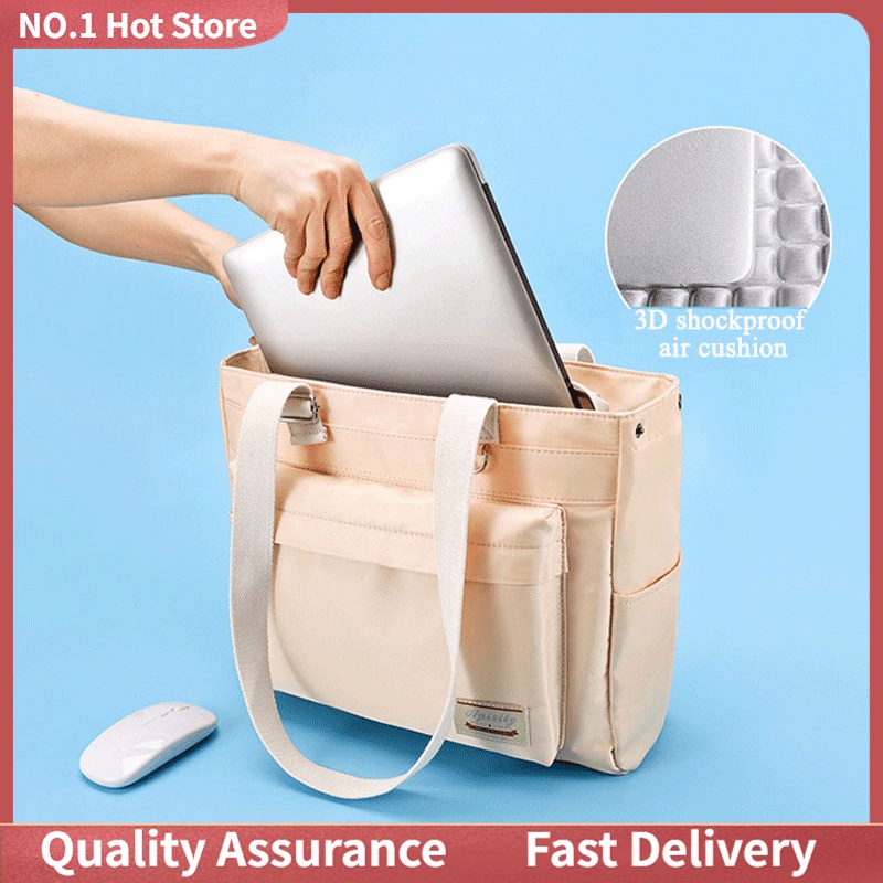 Waterproof Large Capacity Laptop Bag 12 13.3 14 15.6 Inch For Women/Men