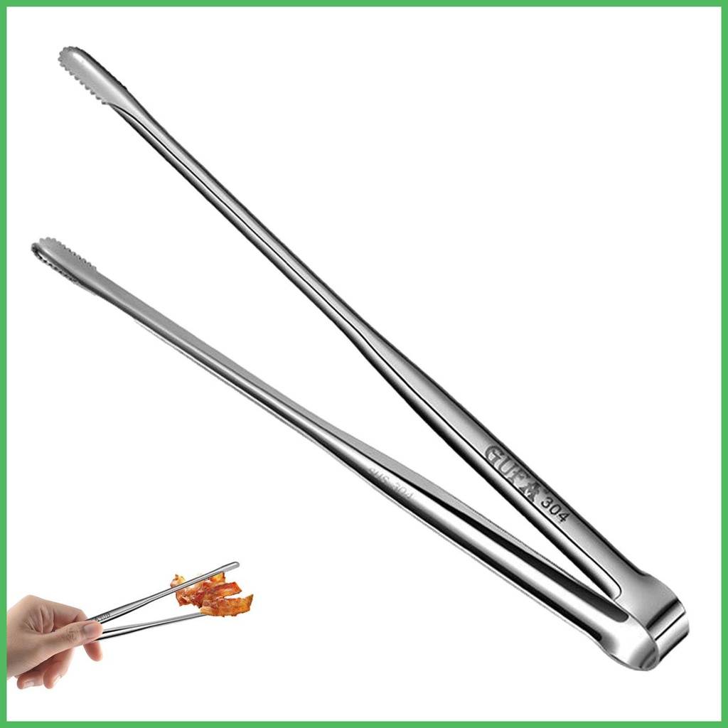 Grill Tongs Heavy Duty Stainless Steel BBQ Tongs for Grilling Kitchen