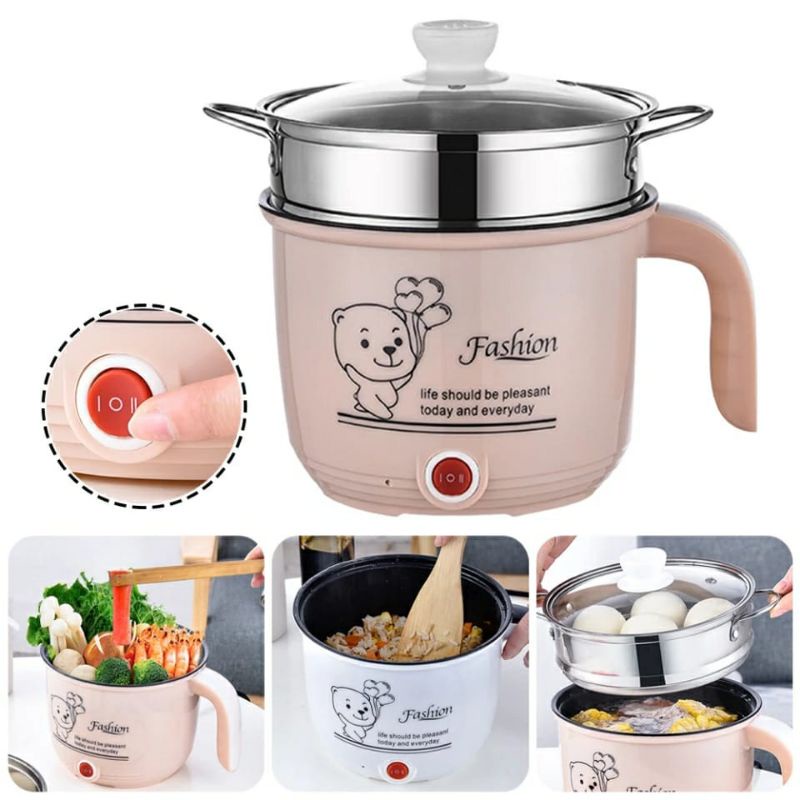 Fry Pan Steamer Stove Character Cooker Pan Multi-Purpose Pan Character ...