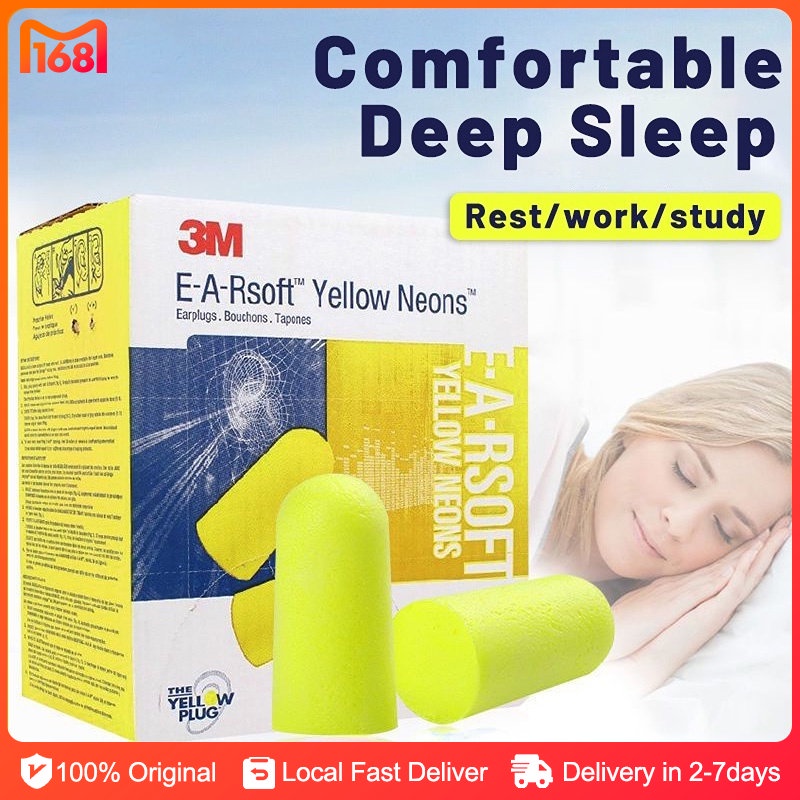 Sleeping Foam Earplugs 3M Airplane/Baby Earplugs Noise Reduction