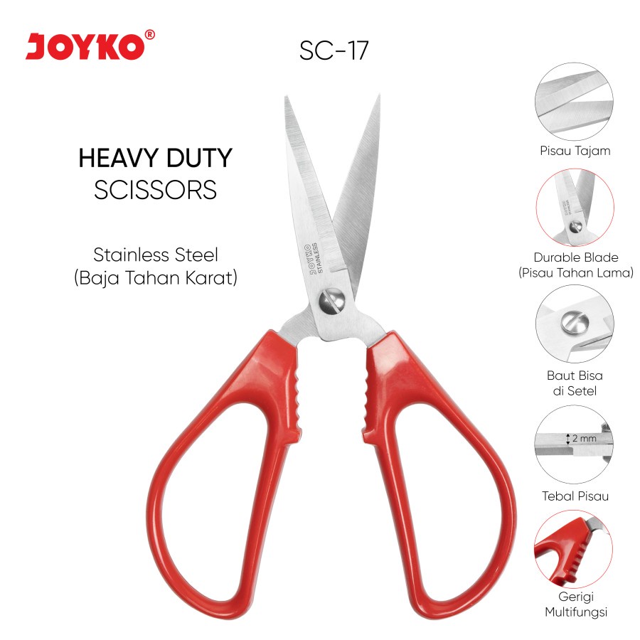 Joyko SC-17 Scissors / Scissors | Shopee Philippines