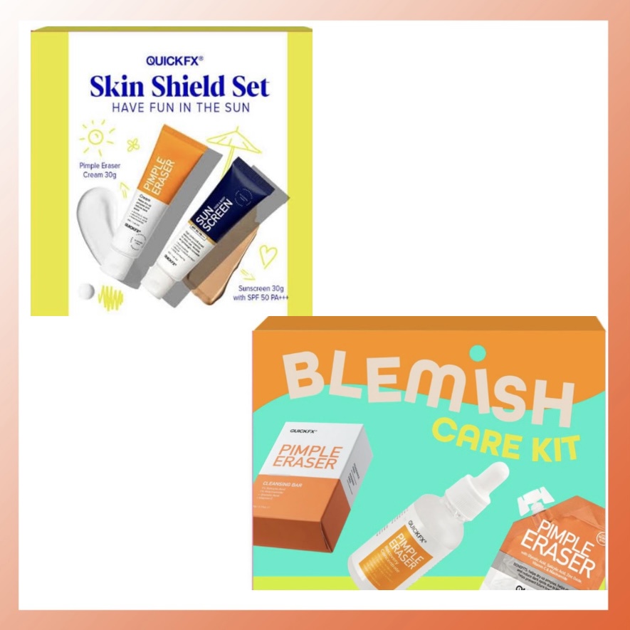 Quickfx Skin Shield Set / Blemish Care Kit | Shopee Philippines