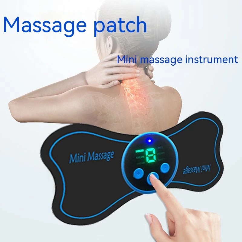 Multifunctional Cervical Spine Electric Massager Pad, Electronic Pulsation Full Body Massage