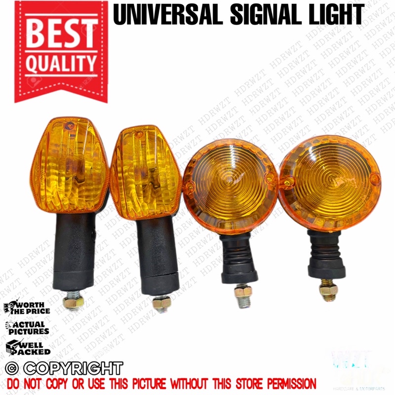 CSL 2PCS UNIVERSAL TURNING SIGNAL LIGHT / WINKER LAMP FOR ANY ...