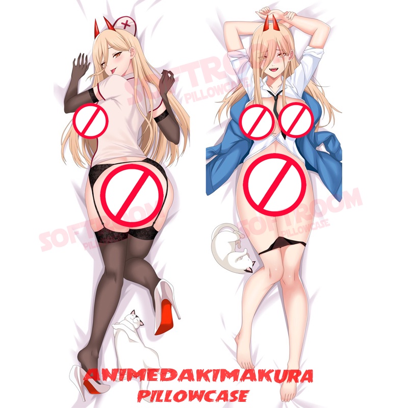 Chainsaw Man Power Dakimakura Body Pillowcase Sofa Bed Soft Japanese