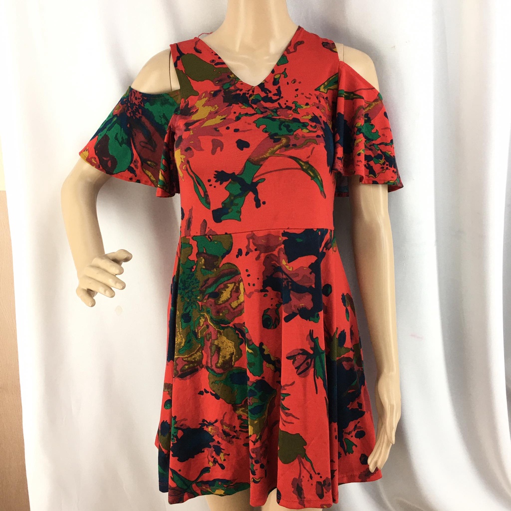 bakuna dress design Women Printed Design Fashion Ladies New Bakuna Style Casual Party Dress