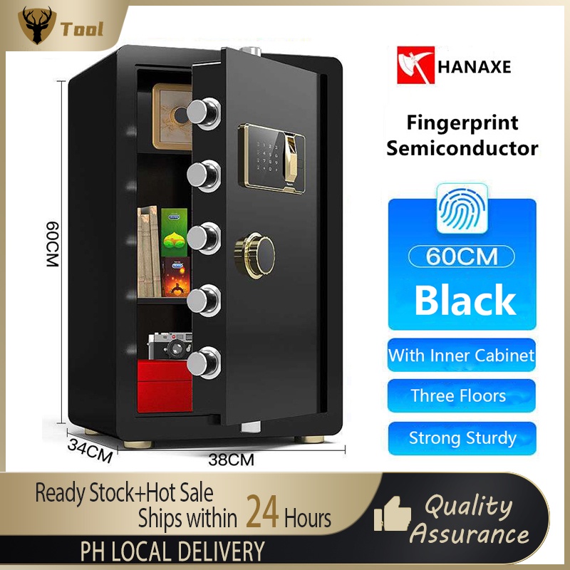 60CM Luxury Digital Depository Cash Fireproof Safe Box Brand New SE