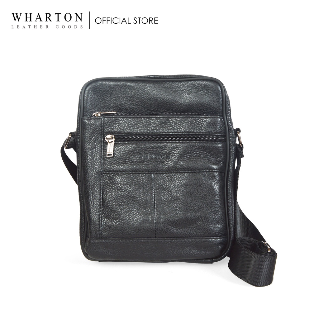 Wharton Sling Bag Pure Leather Shopee Philippines