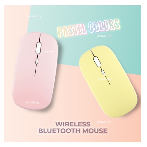 Rechargeable Wireless Bluetooth Mouse For iOS & Android Mouse Dual ...