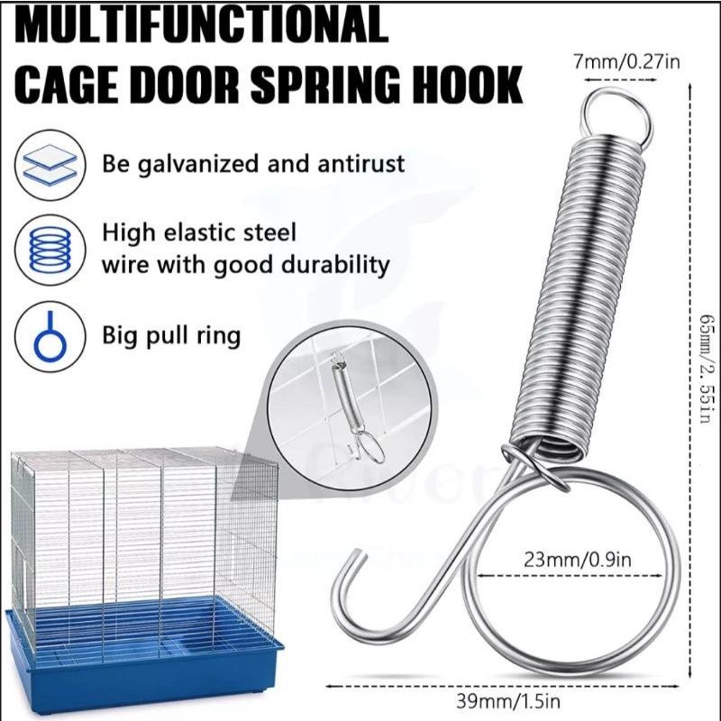 1 Pice Spring Lock | Rabbit Spring Lock | Cage Lock | Shopee Philippines