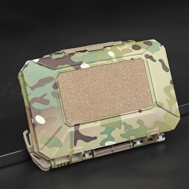 Tactical Gear Box MOLLE Shockproof Toolbox Airtight Safety Case Pistol