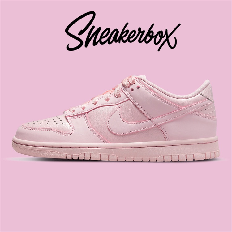 Nike dunk low pink cherry blossom powder women's retro low-top casual ...