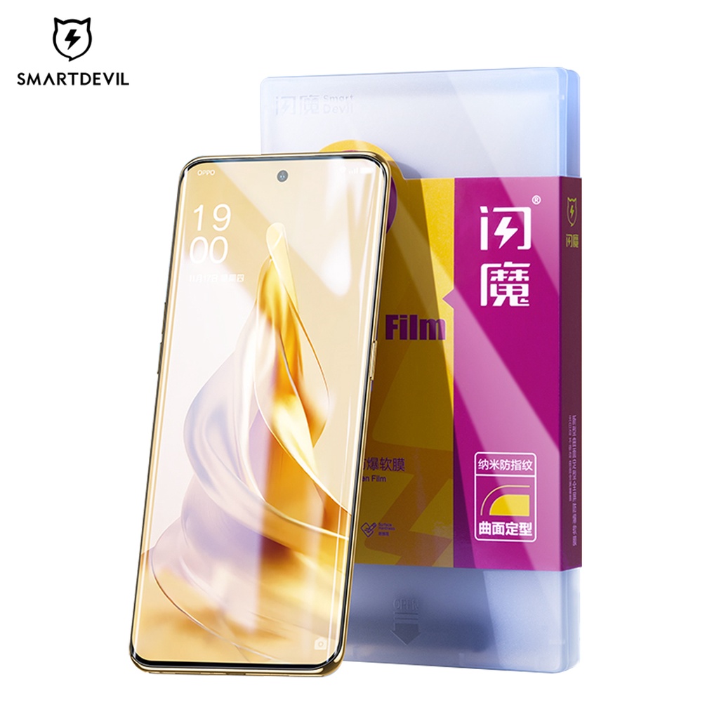 SmartDevil Tempered Glass Screen Protector OPPOReno9/OPPOReno9Pro ...