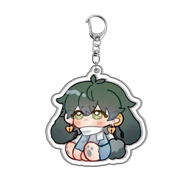 Hot Anime Luxiem VTuber Vox Akuma Mysta Rias Cartoon Keychain Student ...
