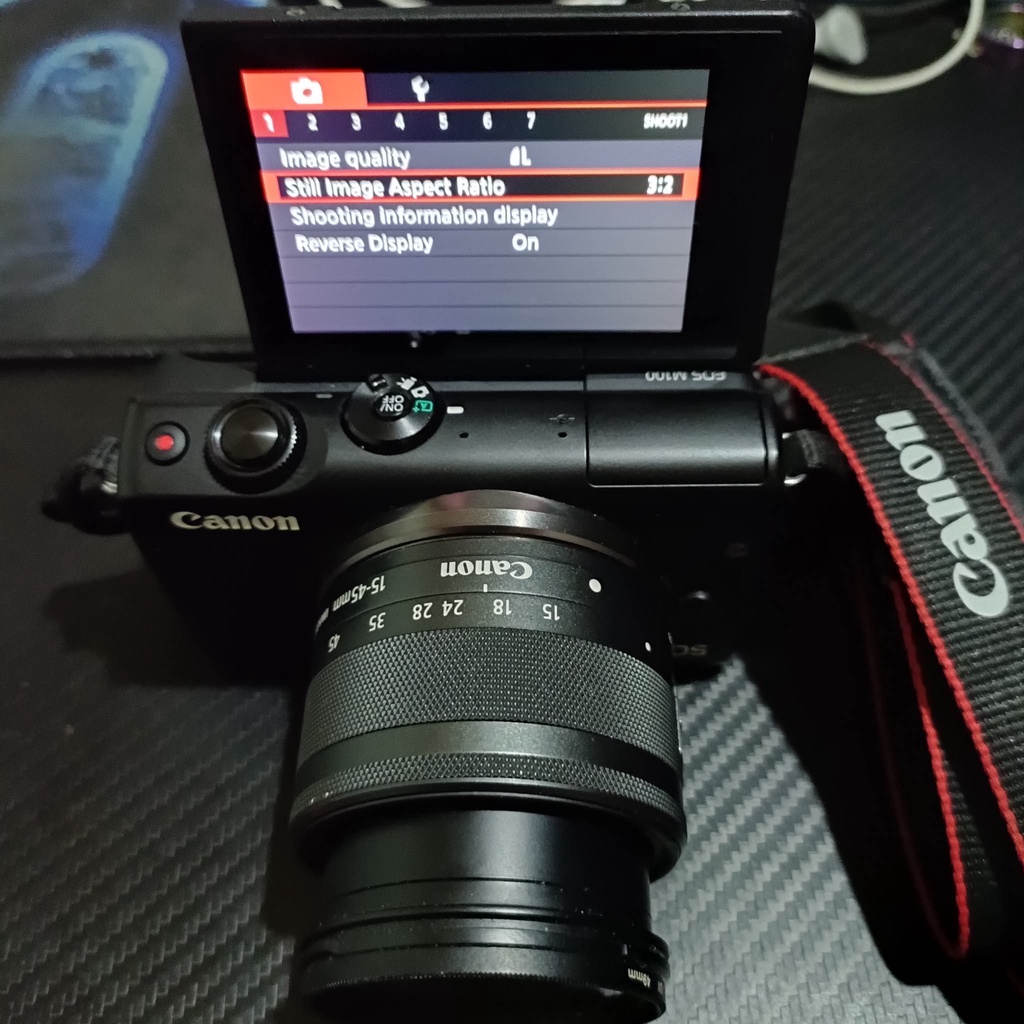 Canon EOS M100 Camera (WIFI + Touchscreen) Shopee Philippines
