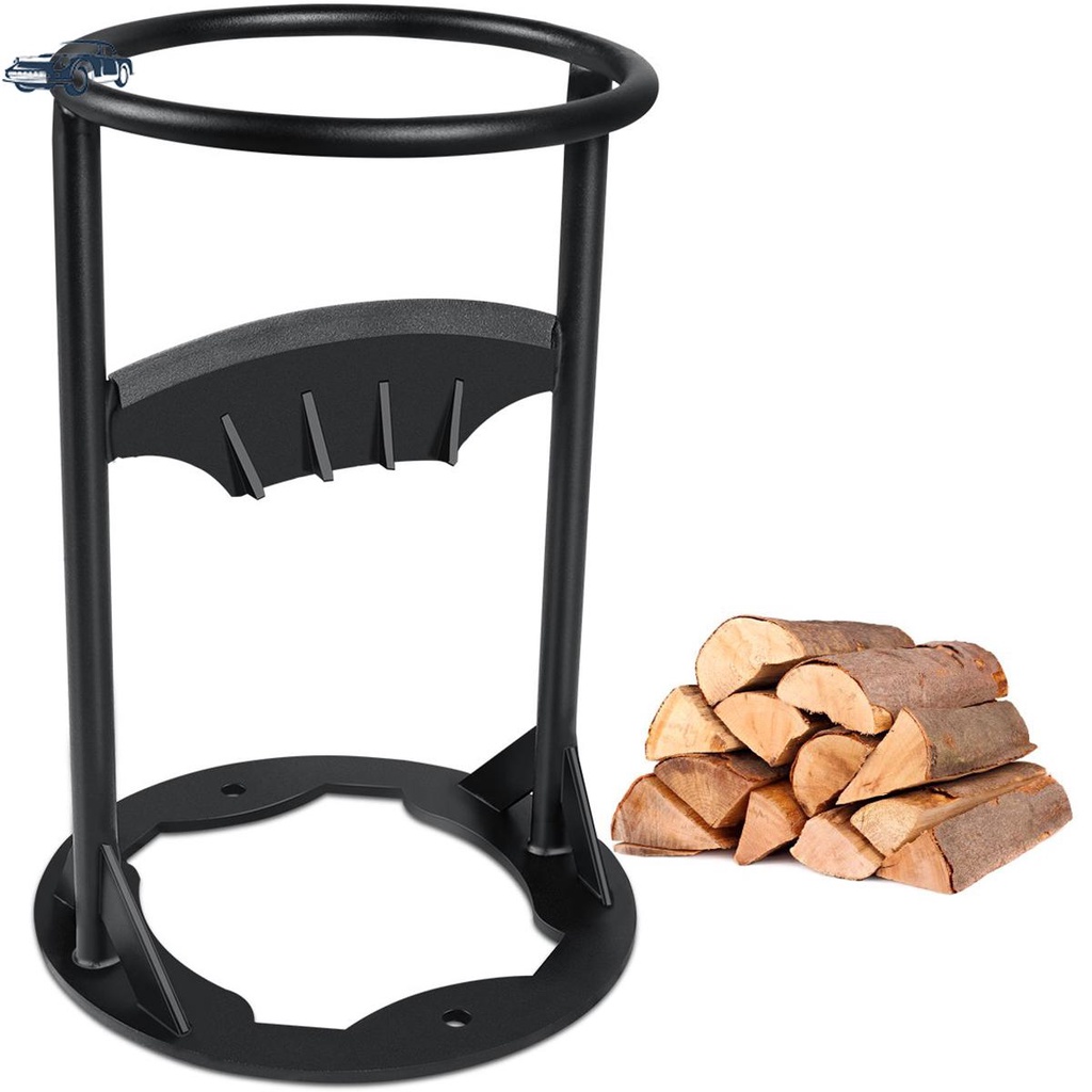 Firewood Kindling Splitter Steel Manual Log Splitter Portable Wood ...