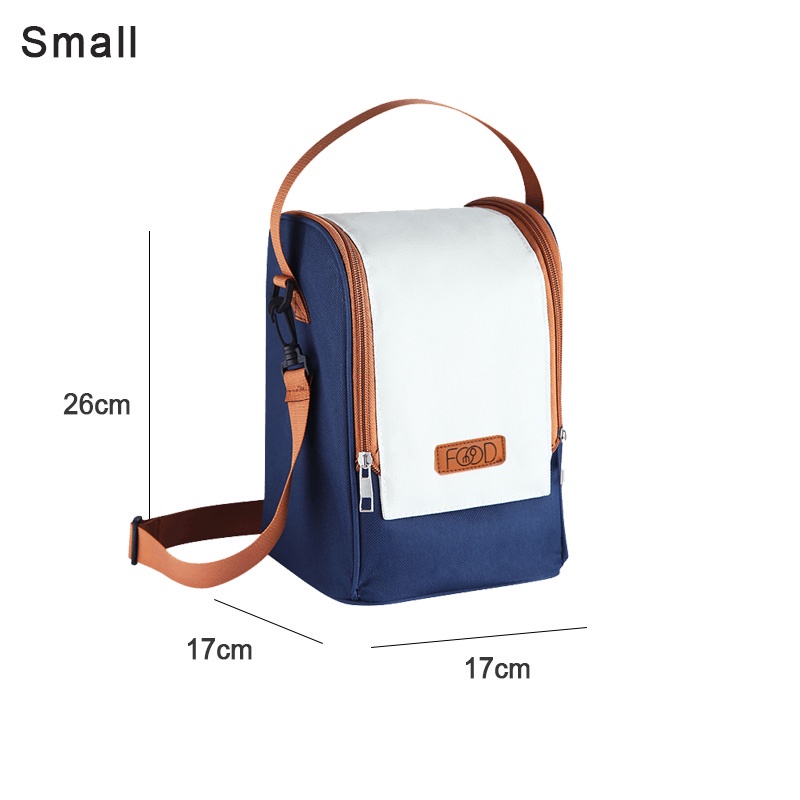 Large Capacity Bag Shoulder Bag With Straps Lunch Box's Bag Food Stroge