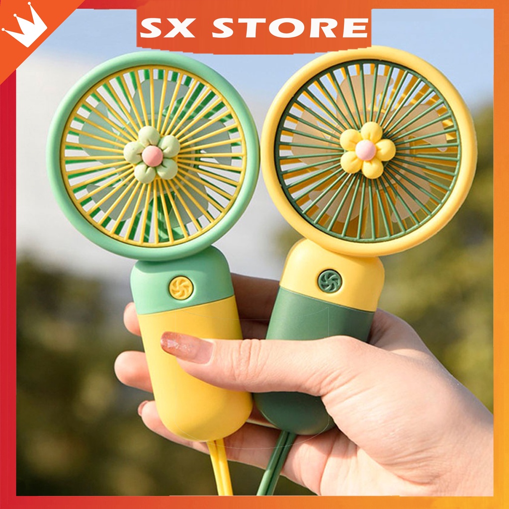 Candy-colored Mini Electric Fan Office Student Portable Small Fans ...