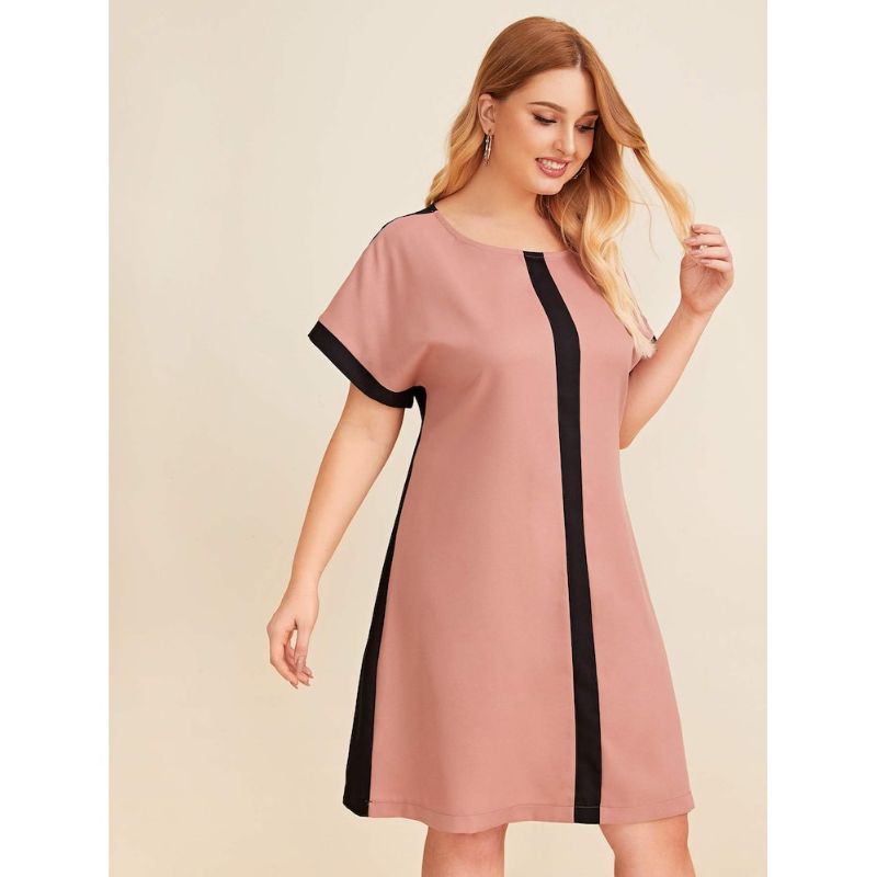 Plus size clearance old rose dress