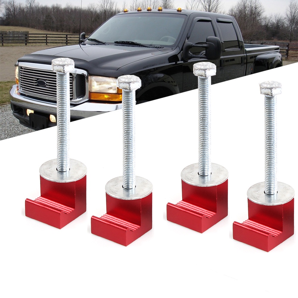 Pickup Truck Accessories Toolbox Tie Downs Aluminum J Hook Clamps Truck