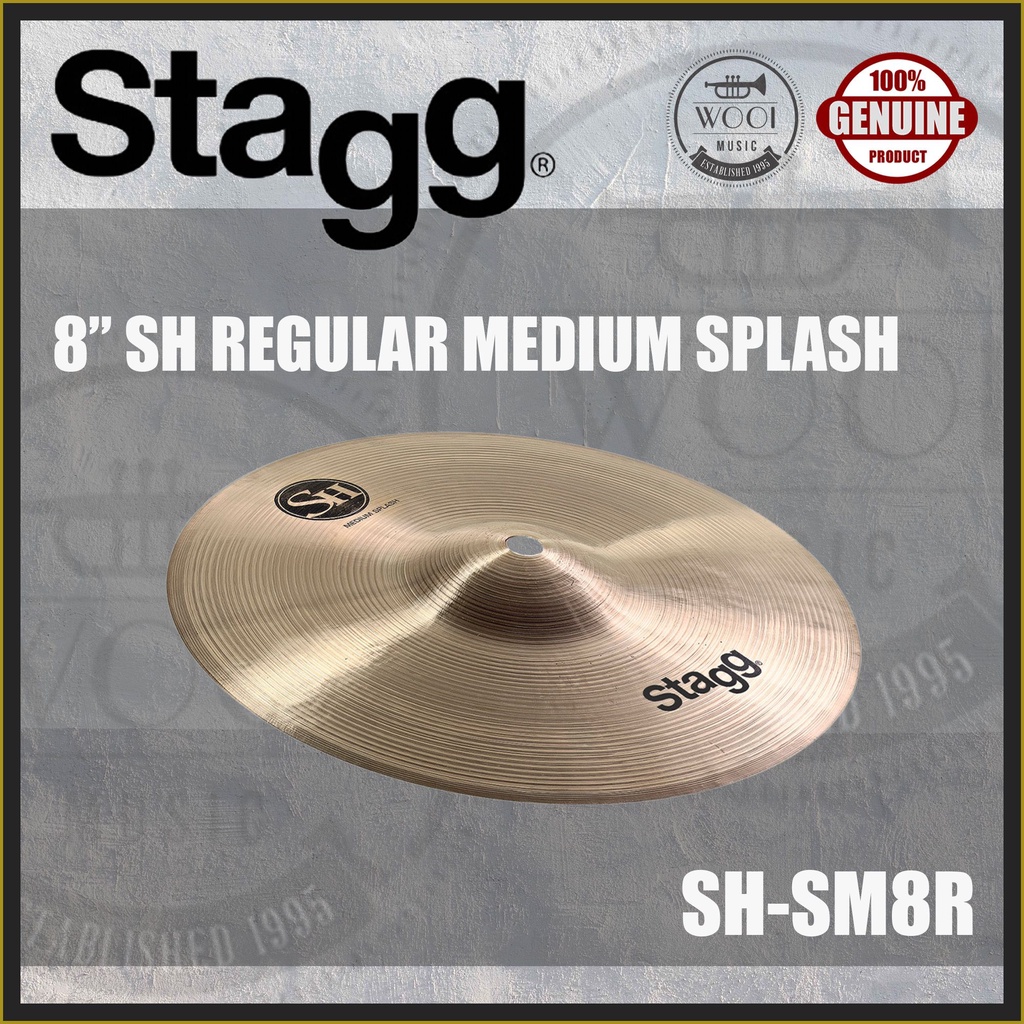Stagg SHSM8R SH Regular Medium Splash Cymbal 8" Shopee Philippines