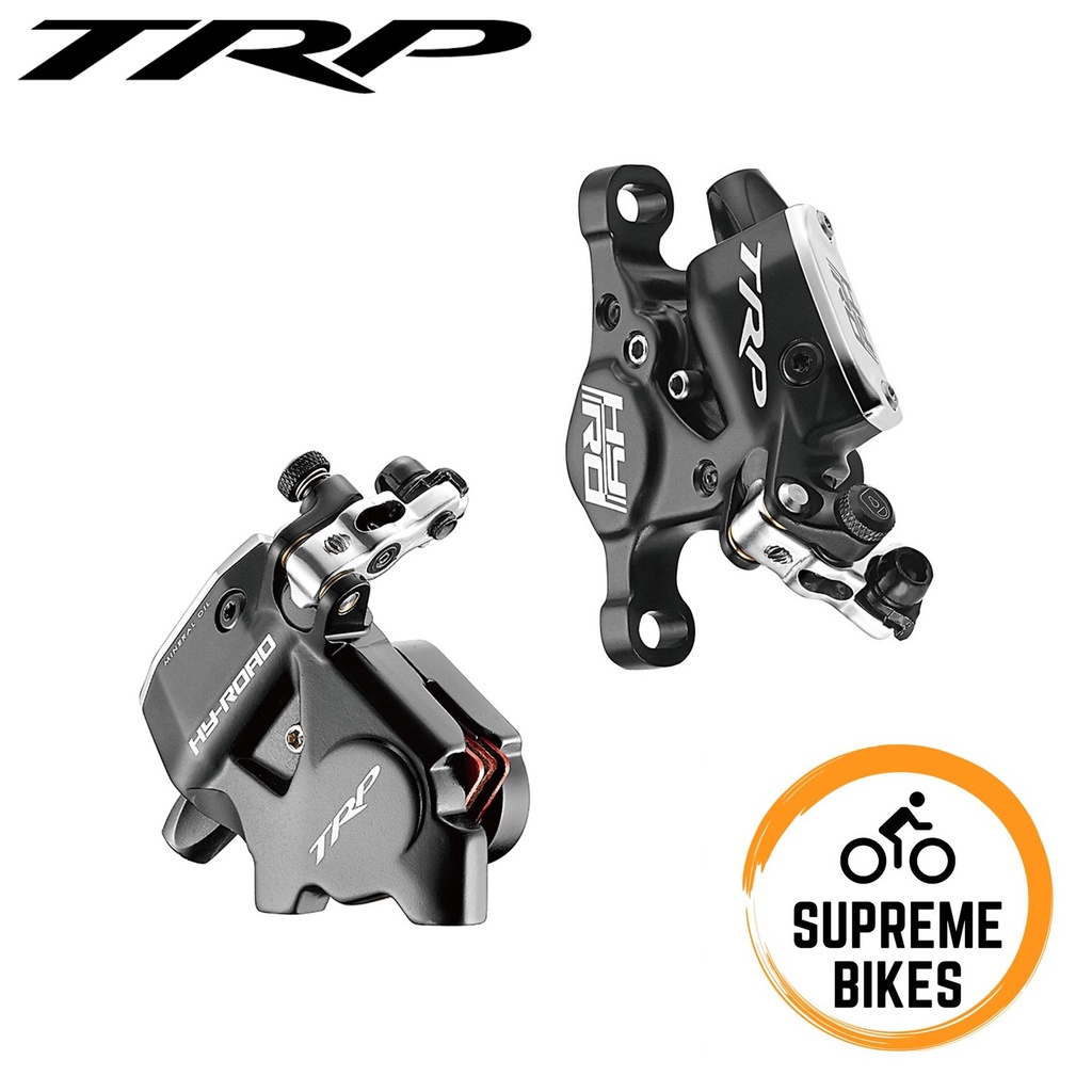 cable actuated hydraulic disc brake caliper