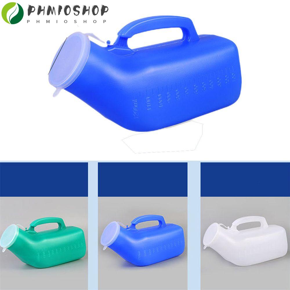 Portable Men Mobile 1200ml Toilet Camp Urine Pee Handle Urinal Storage ...