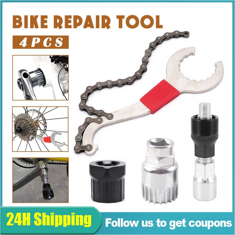 Bicycle Repair Tool Road Bike Tool Complete Set Kit Repair Chain Cutter