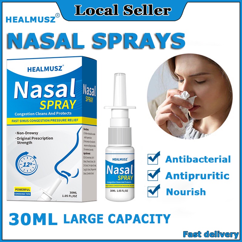 30ml Nasal Spray Chronic Rhinitis Sinusitis Spray Rhinitis Original ...