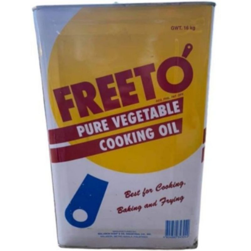 Freeto Pure Vegetable Cooking Oil 1Liter Shopee Philippines