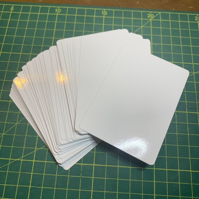 10pcs or 54pcs Blank Dry Erase Playing Cards Shopee Philippines
