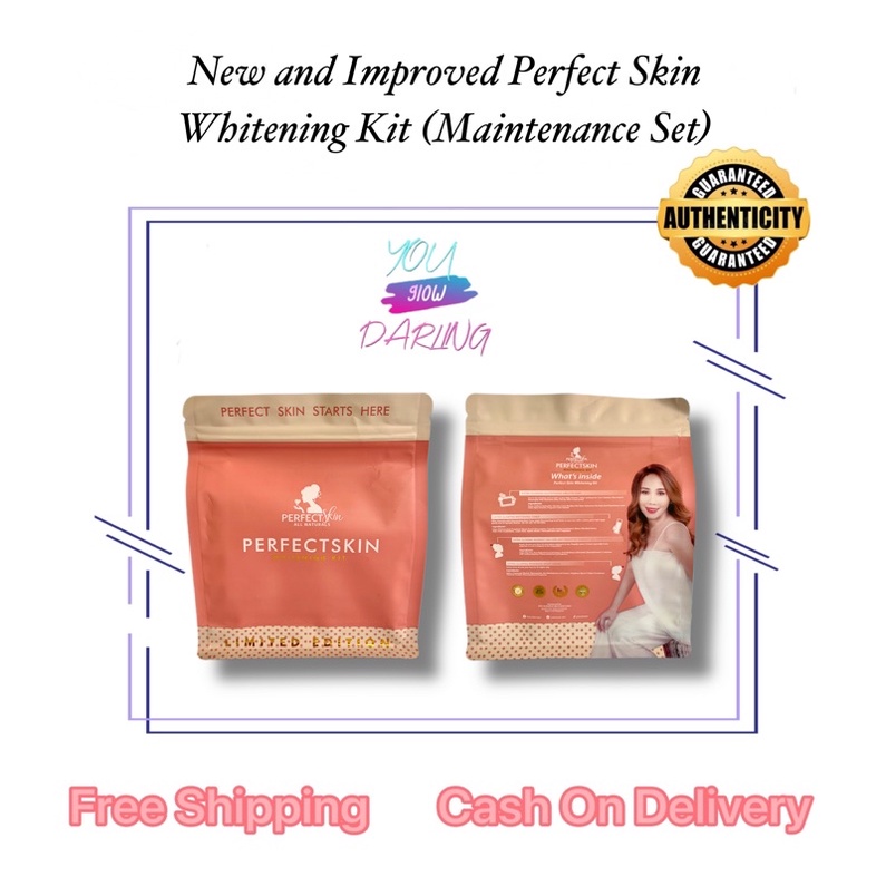New and Improved Perfect Skin Whitening Kit (Maintenance Set) Shopee Philippines