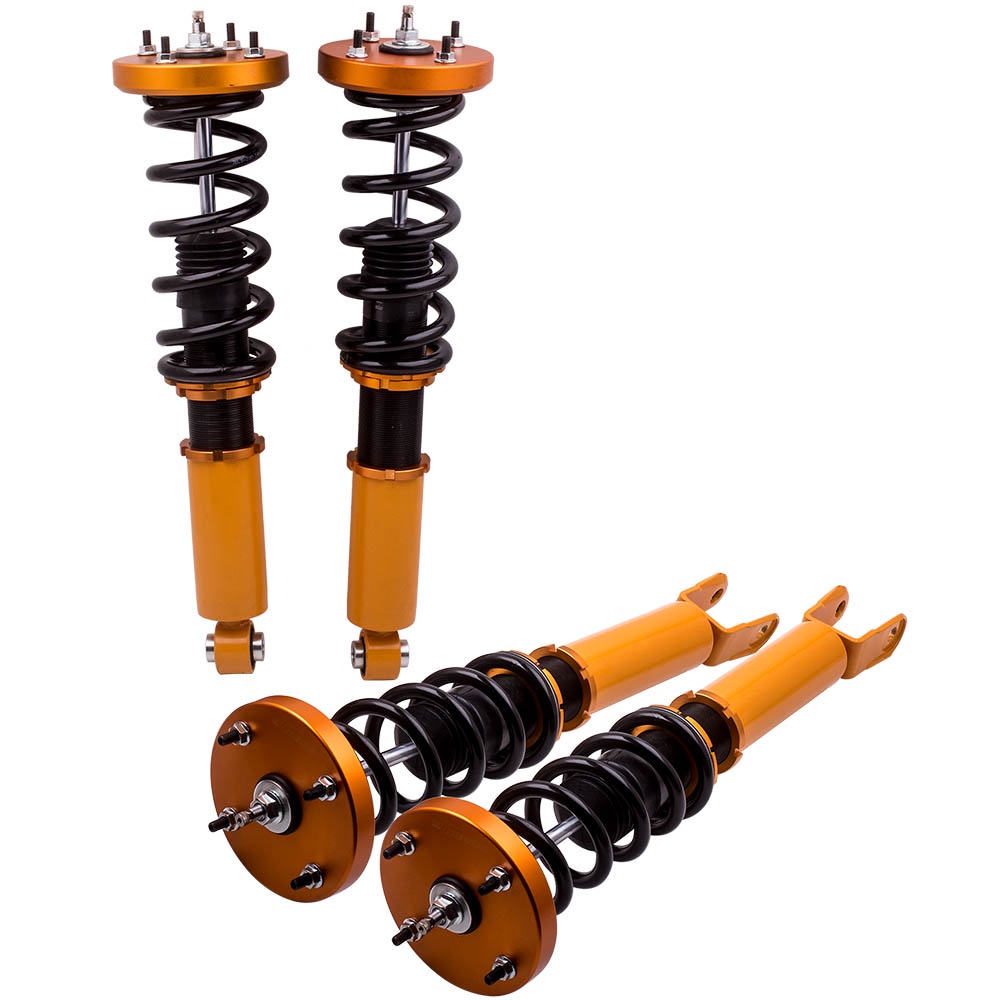 4PCS Air Suspension to Coil Spring Conversion Kit X350 X358 For Jaguar