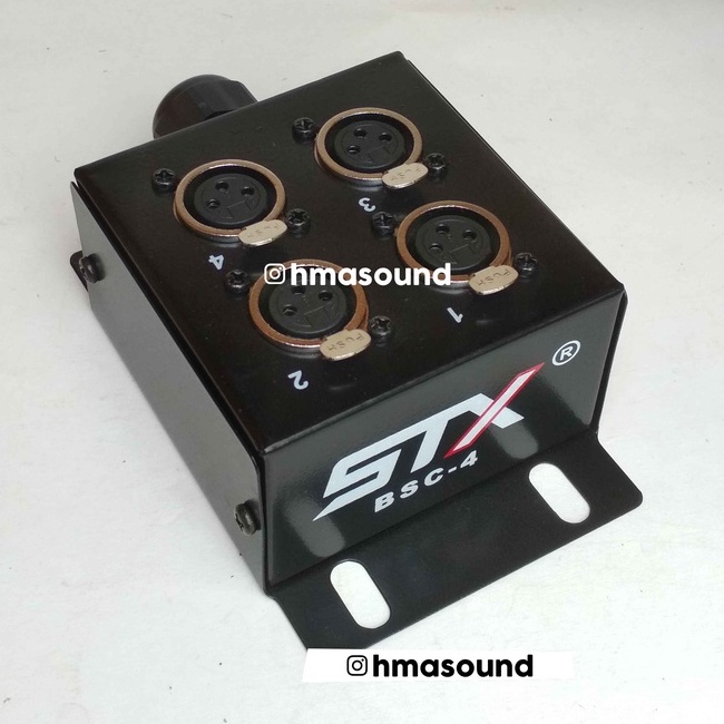 4 Channel Snake Cable Box + Connector BSC-4 | Shopee Philippines