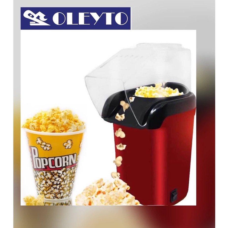 Mini Popcorn Popper Hot Air Popcorn Machine Corn Kernel Air Popper