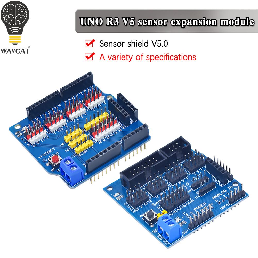 V5 Sensor Shield Expansion Board Shield For Arduino UNO R3 V5.0 ...