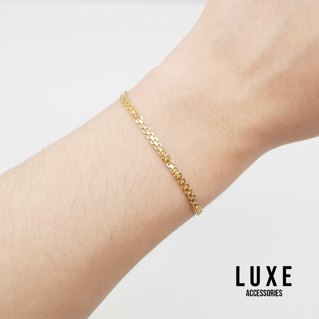 LUXE Accessories Ellee Gold Chain Bracelet | Shopee Philippines