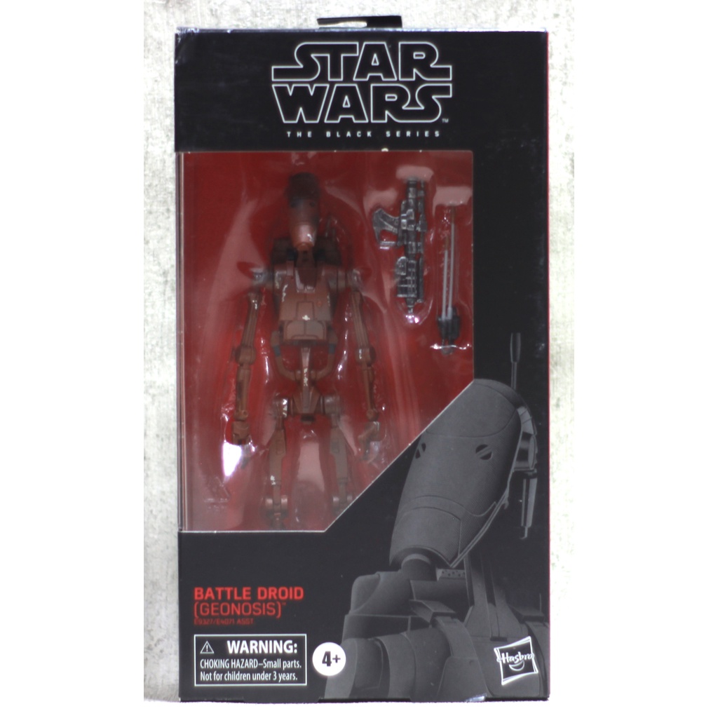 Star Wars The Black Series Geonosis Battle Droid Shopee Philippines